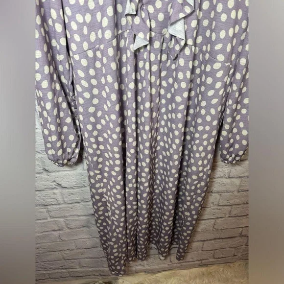 Zara Women's Purple and White Dress - Picture 4 of 7